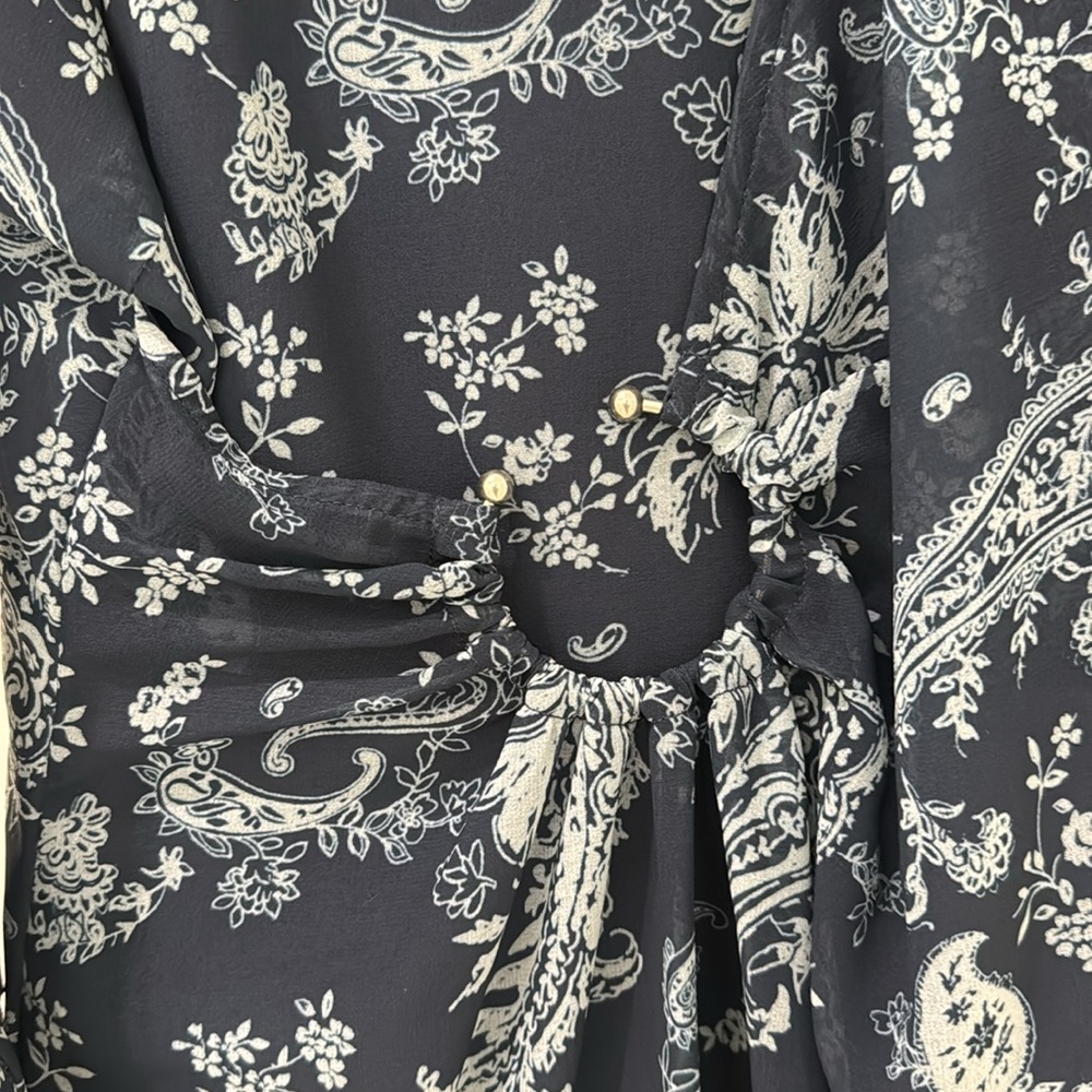 Keepsake boho dress. Size M. Blue. Never worn - Picture 2 of 4
